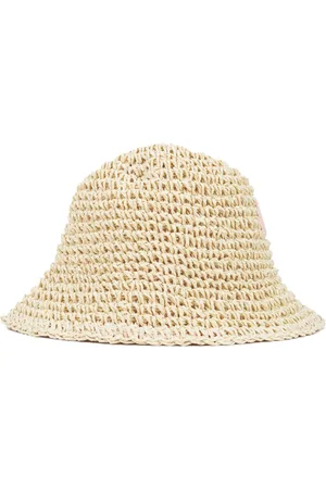 GCDS Akcesoria, unisex, Beżowy, 54 CM, Stylowe Kolekcja Czapki