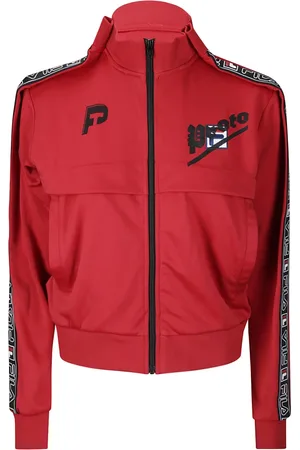 PROTOTYPES Kurtki, Mężczyzna, Czerwony, S, Cropped Tracksuit Jacket