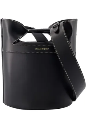 Alexander McQueen Torebki, Kobieta, Czarny, ONE SIZE, Skóra, Leather shoulder-bags