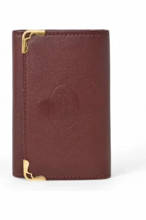 Cartier Pre-owned, unisex, Czerwony, ONE SIZE, Pre-owned Leather key-holders