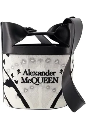 Alexander McQueen Torebki, Kobieta, Biały, ONE SIZE, Skóra, Leather shoulder-bags