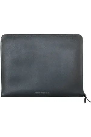 Burberry Pre-owned, Kobieta, Czarny, ONE SIZE, Pre-owned Leather clutches