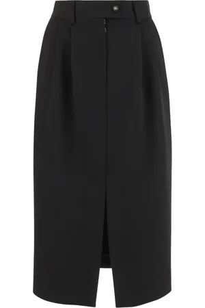 Dolce & Gabbana Spódnice, Kobieta, Czarny, S, Czarna Spódnica Gonna