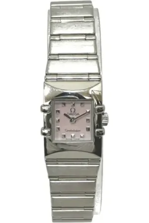 Omega Pre-owned, Kobieta, Różowy, ONE SIZE, Pre-owned Glass watches