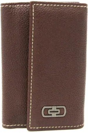 Bvlgari Pre-owned, Kobieta, brązowy, ONE SIZE, Pre-owned Leather key-holders