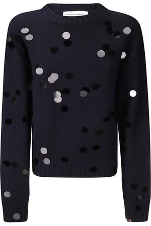 EXTREME CASHMERE Swetry, Kobieta, Niebieski, ONE SIZE, Stylowy Sweter dla Modnego Wyglądu