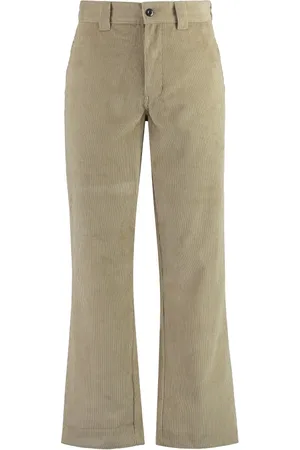 Dickies Spodnie, Mężczyzna, Beżowy, W31, Sztruksowe Spodnie z Kieszeniami