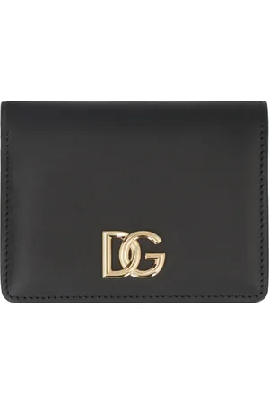 Dolce & Gabbana Akcesoria, Kobieta, Czarny, ONE SIZE, Wallets & Cardholders