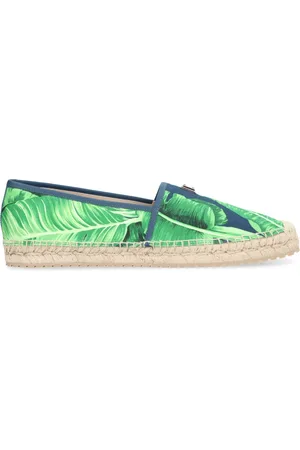 Dolce & Gabbana Buty, Mężczyzna, Zielony, 43 EU, Espadrilles