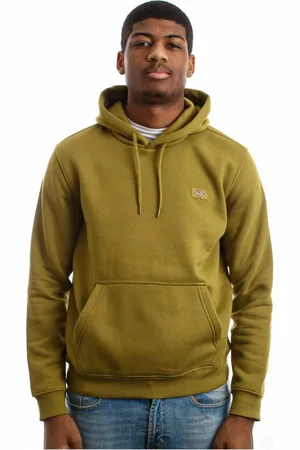 Dickies Bluzy, Mężczyzna, Zielony, L, Bluza z kapturem Oakport