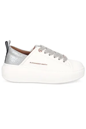 Alexander Smith Buty, Kobieta, Biały, 37 EU, Białe ekologiczne buty sportowe