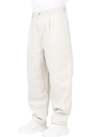 Calvin Klein Spodnie, Mężczyzna, Beżowy, W32, Baggy Urban Jeansy