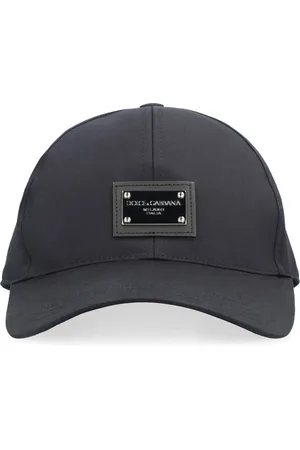 Dolce & Gabbana Akcesoria, Mężczyzna, Niebieski, 59 CM, Regulowany Logo Czapka Baseballowa
