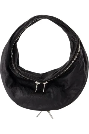 Alexander Wang Torebki, Kobieta, Czarny, ONE SIZE, Czarna skórzana torba z uchwytem