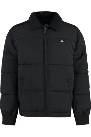 Dickies Kurtki, Mężczyzna, Czarny, S, Eisenhower Kurtka z kapturem i zamkiem błyskawicznym