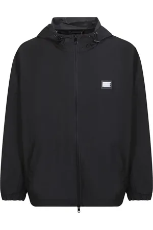 Dolce & Gabbana Kurtki, Mężczyzna, Czarny, S, Lekkie Kurtki