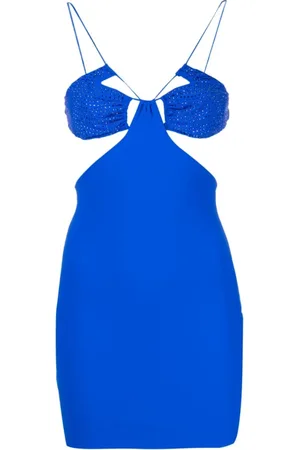 Amazuìn Sukienki, Kobieta, Niebieski, ONE SIZE, Summer Sukienki