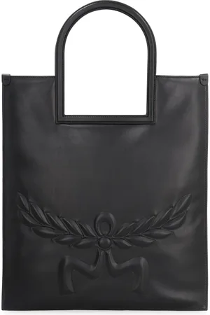 MCM Torebki, Kobieta, Czarny, ONE SIZE, Zamsz, Tote Bags
