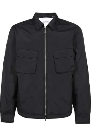 Les Deux Kurtki, Mężczyzna, Czarny, 2XL, Nylon, Nylonowa Kurtka w Stylu Koszuli