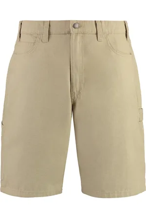 Dickies Szorty, Mężczyzna, Beżowy, W30, Bawełniane szorty z dwoma kieszeniami