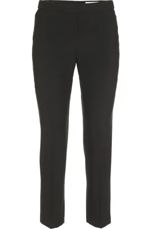 Alexander McQueen Spodnie, Kobieta, Czarny, S, Rayon, Spodnie z wełny