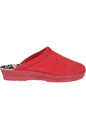 Rohde Buty, Kobieta, Czerwony, 35 EU, Zamsz, Czerwone drewniaki outdoorowe dla kobiet