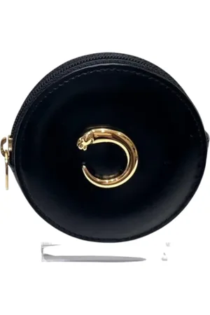 Cartier Pre-owned, unisex, Czarny, ONE SIZE, Pre-owned skórzane portfele