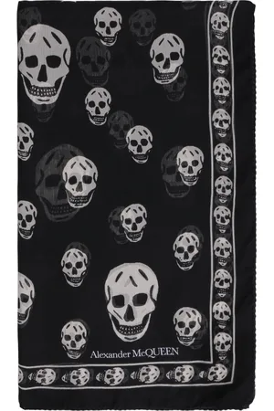 Alexander McQueen Akcesoria, Kobieta, Czarny, ONE SIZE, Scarves