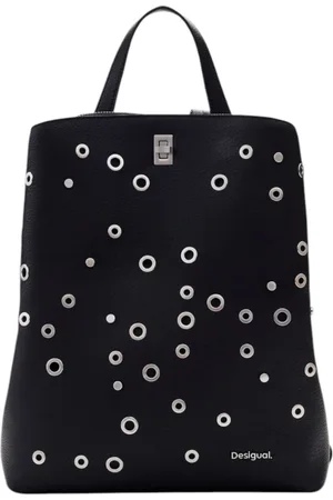 Desigual Torebki, Kobieta, Czarny, ONE SIZE, Kolekcja Wiosna/Lato Plecaki Damskie