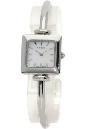 Gucci Pre-owned, Kobieta, Biały, ONE SIZE, Pre-owned Glass watches