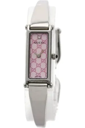 Gucci Pre-owned, Kobieta, Różowy, ONE SIZE, Pre-owned Glass watches