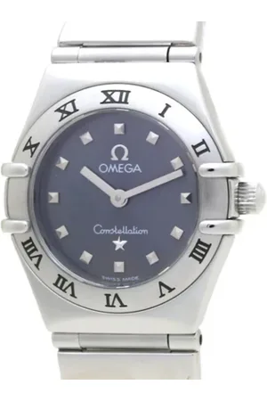 Omega Pre-owned, Kobieta, Czarny, ONE SIZE, Pre-owned Glass watches