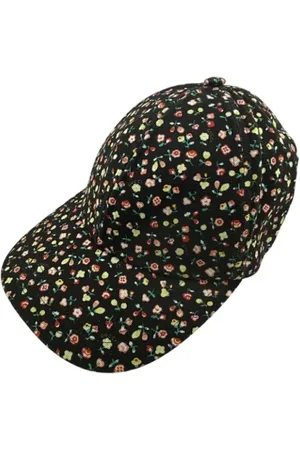 Gucci Pre-owned, Kobieta, brązowy, ONE SIZE, Pre-owned Cotton hats