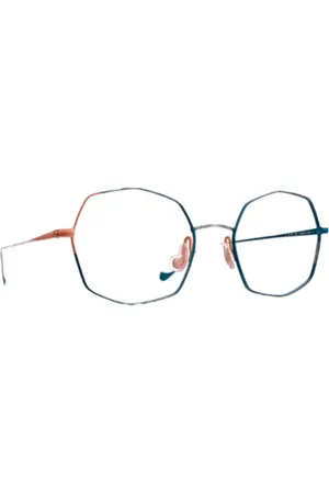 CAROLINE ABRAM Akcesoria, unisex, Szary, ONE SIZE, Stylowe Okulary Valeska