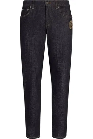 Dolce & Gabbana Jeansy, Mężczyzna, Niebieski, M, Stylowe Jeansyy Dżinsowe dla Mężczyzn