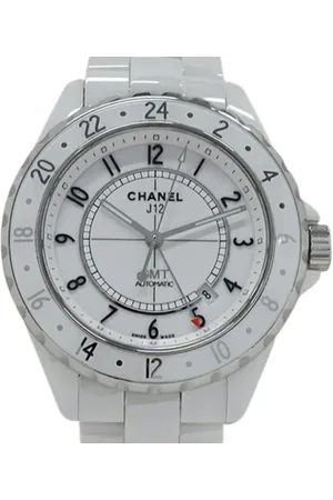 CHANEL Pre-owned, Mężczyzna, Biały, ONE SIZE, Pre-owned Stainless Steel watches