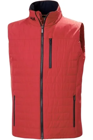 Helly Hansen Kurtki, Mężczyzna, Czerwony, M, Kamizelka ocieplana z Prima Loft® Black Eco