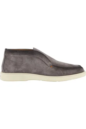 santoni Buty, Mężczyzna, Szary, 41 EU, Stylowe buty męskie Detroit