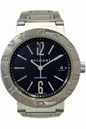 Bvlgari Pre-owned, Mężczyzna, Niebieski, ONE SIZE, Pre-owned Glass watches