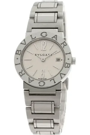 Bvlgari Pre-owned, Kobieta, Szary, ONE SIZE, Pre-owned Stainless Steel watches
