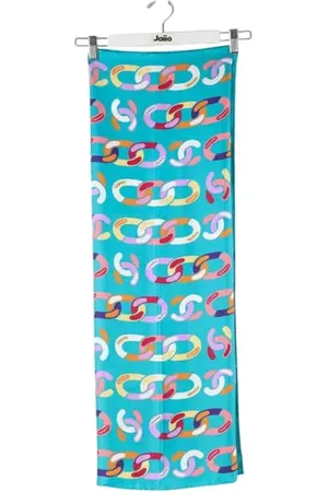 CHANEL Pre-owned, Kobieta, Wielobarwność, ONE SIZE, Pre-owned Silk scarves