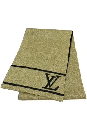 LOUIS VUITTON Pre-owned, Kobieta, brązowy, ONE SIZE, Pre-owned Wool scarves