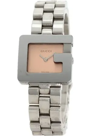 Gucci Pre-owned, Kobieta, Pomarańczowy, ONE SIZE, Pre-owned Stainless Steel watches