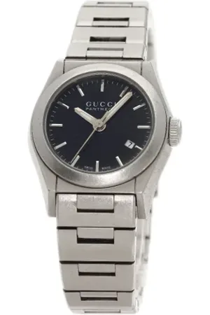 Gucci Pre-owned, Kobieta, Czarny, ONE SIZE, Pre-owned Stainless Steel watches