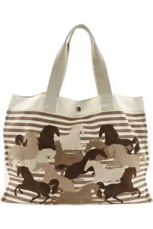 Hermès Pre-owned, Kobieta, brązowy, ONE SIZE, Pre-owned Canvas shoulder-bags