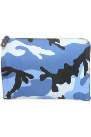 VALENTINO Pre-owned, Kobieta, Wielobarwność, ONE SIZE, Nylon, Pre-owned Nylon clutches
