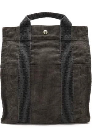 Hermès Pre-owned, Kobieta, Szary, ONE SIZE, Pre-owned Canvas backpacks