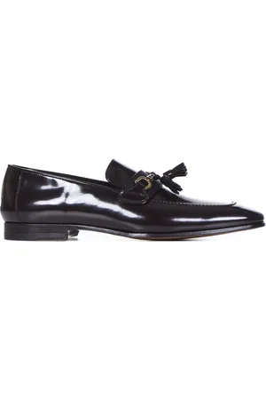 Tom Ford Buty, Mężczyzna, brązowy, 42 EU, Skóra, Brązowe mokasyny z frędzlami