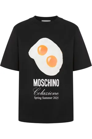 Moschino Koszulki, Kobieta, Czarny, M, Czarne T-shirty i Pola