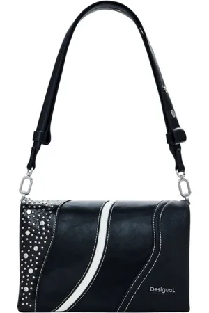 Desigual Torebki, Kobieta, Czarny, ONE SIZE, Kolekcja Wiosna/Lato Małe Torby Damskie